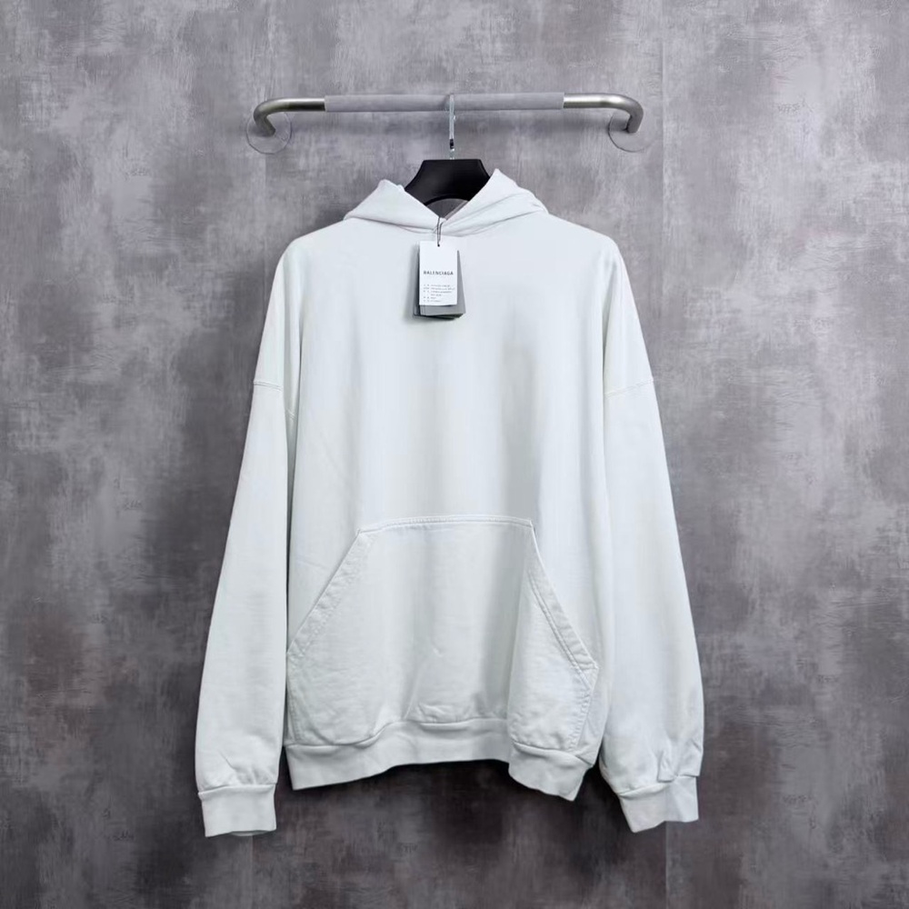 ❌sold❌Authentic Balenciaga Classic White Hoodie